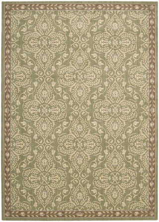 Nourison Riviera RI01 Green Area Rug main image