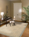 Nourison Riviera RI01 Sand Area Rug Room Image Feature