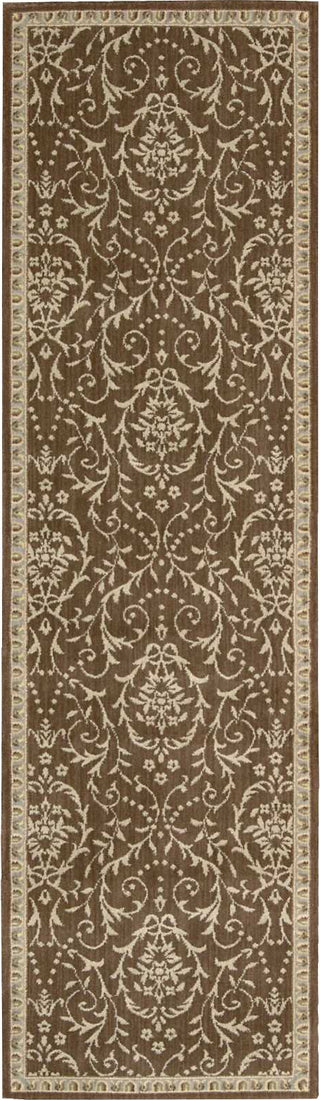 Nourison Riviera RI02 Chocolate Area Rug Runner Image