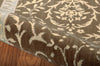 Nourison Riviera RI02 Chocolate Area Rug Detail Image