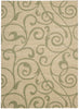 Nourison Riviera RI03 Light Gold Area Rug main image