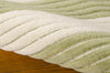 Nourison Ripple RIP02 Sage Area Rug by Barclay Butera 6' X 8' Texture Shot
