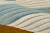 Nourison Ripple RIP02 Seascape Area Rug by Barclay Butera 6' X 8' Texture Shot