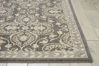 Nourison Riviera RI01 Graphite Area Rug Detail Image