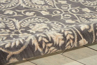 Nourison Riviera RI01 Graphite Area Rug Detail Image