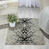 Nourison Riviera RI06 Charcoal Area Rug Room Image Feature
