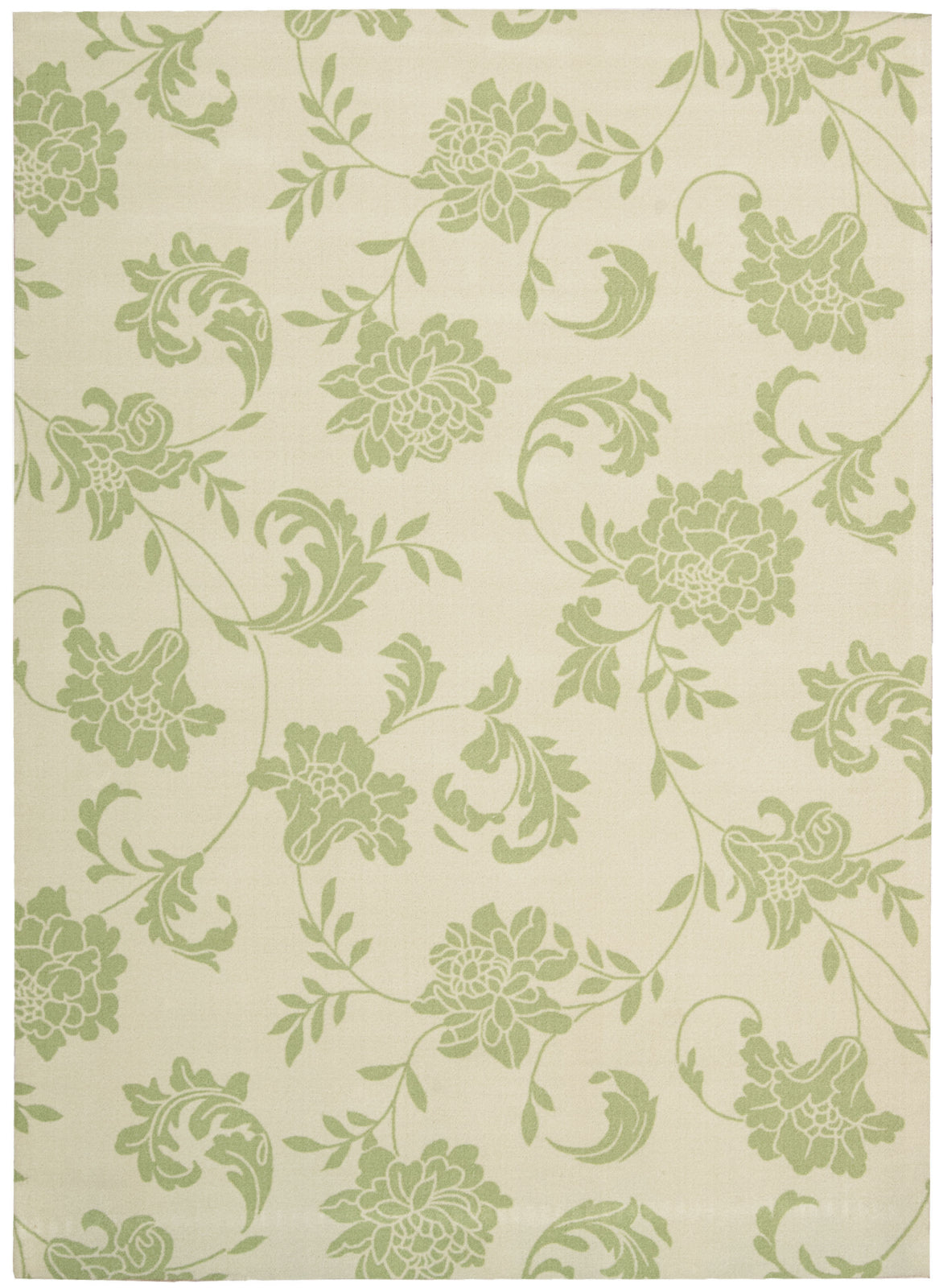 Nourison Home and Garden RS014 Green Area Rug main image