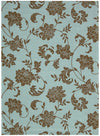 Nourison Home and Garden RS014 Light Blue Area Rug main image
