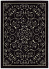 Nourison Home and Garden RS019 Black Area Rug main image