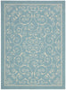 Nourison Home and Garden RS019 Light Blue Area Rug main image