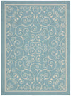 Nourison Home and Garden RS019 Light Blue Area Rug main image