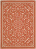 Nourison Home and Garden RS019 Orange Area Rug main image