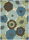 Nourison Home and Garden RS021 Light Blue Area Rug main image