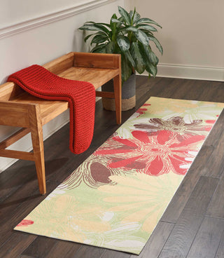 Nourison Home and Garden RS022 Green Area Rug Room Image