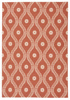 Nourison Home and Garden RS085 Rust Area Rug 5' X 7'