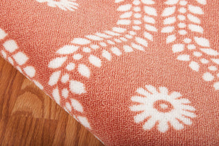 Nourison Home and Garden RS085 Rust Area Rug Detail Image