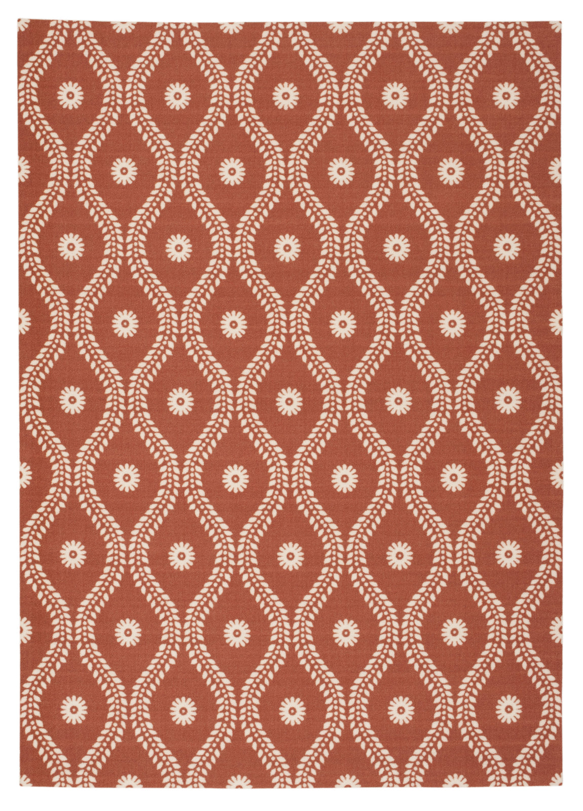 Nourison Home and Garden RS085 Rust Area Rug main image