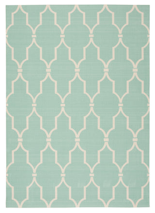 Nourison Home and Garden RS087 Aqua Area Rug main image