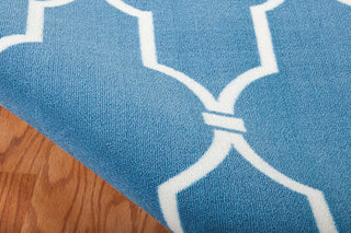 Nourison Home and Garden RS087 Navy Area Rug Detail Image