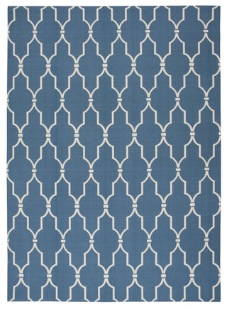 Nourison Home and Garden RS087 Navy Area Rug 8' X 11'