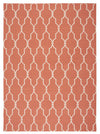 Nourison Home and Garden RS087 Orange Area Rug 8' X 11'