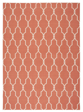 Nourison Home and Garden RS087 Orange Area Rug 8' X 11'