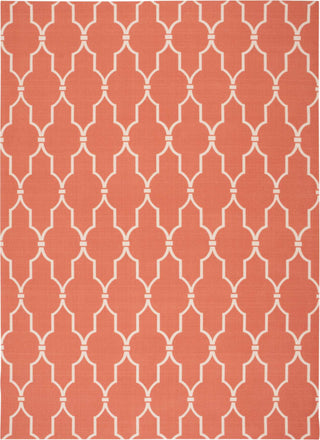 Nourison Home and Garden RS087 Orange Area Rug Main Image