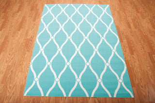 Nourison Home and Garden RS089 Aqua Area Rug Main Image