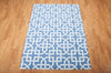 Nourison Home and Garden RS090 Navy Area Rug 5' X 7' Floor Shot Feature