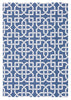 Nourison Home and Garden RS090 Navy Area Rug 5' X 7'