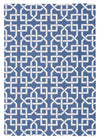 Nourison Home and Garden RS090 Navy Area Rug 5' X 7'