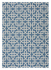 Nourison Home and Garden RS090 Navy Area Rug 6' X 8'