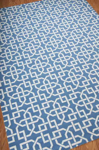 Nourison Home and Garden RS090 Navy Area Rug 8' X 11' Floor Shot