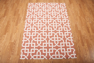 Nourison Home and Garden RS090 Rust Area Rug 5' X 7' Floor Shot