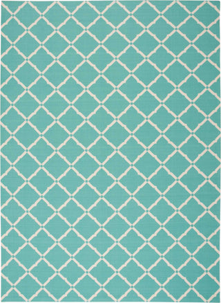 Nourison Home and Garden RS091 Aqua Area Rug Main Image