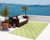Nourison Home and Garden RS091 Light Green Area Rug Outdoor Image