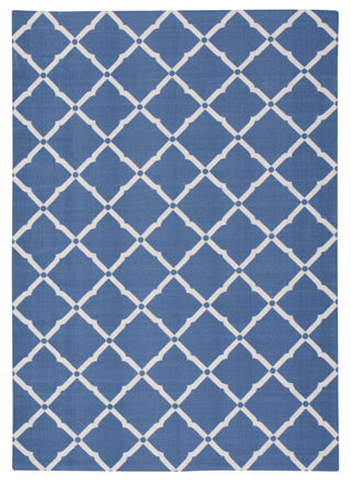 Nourison Home and Garden RS091 Navy Area Rug 6' X 8'