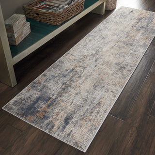 Nourison Rustic Textures RUS01 Grey/Beige Area Rug Room Image