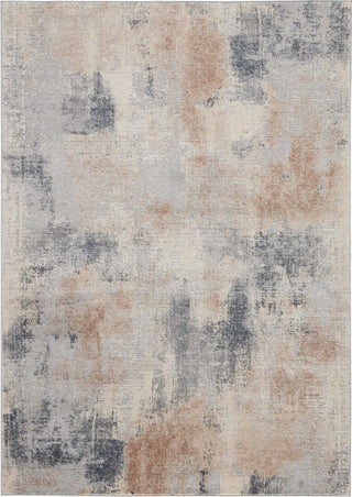 Nourison Rustic Textures RUS02 Beige/Grey Area Rug Main Image