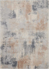 Nourison Rustic Textures RUS02 Beige/Grey Area Rug 3' 11'' X 5' 11''