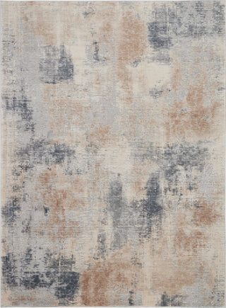 Nourison Rustic Textures RUS02 Beige/Grey Area Rug