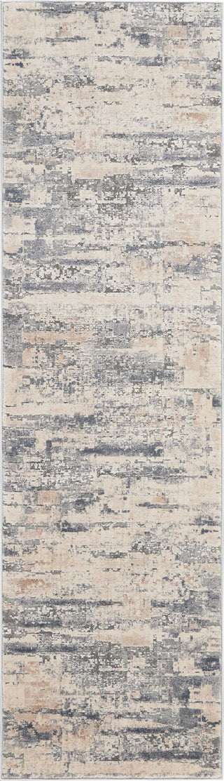 Nourison Rustic Textures RUS04 Beige/Grey Area Rug main image