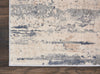 Nourison Rustic Textures RUS04 Beige/Grey Area Rug Corner Image