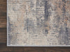 Nourison Rustic Textures RUS05 Beige/Grey Area Rug Corner Image