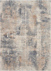 Nourison Rustic Textures RUS05 Beige/Grey Area Rug 3' 11'' X 5' 11''