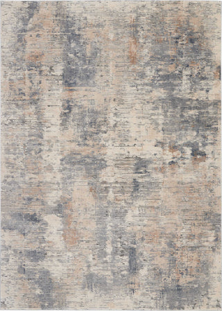 Nourison Rustic Textures RUS05 Beige/Grey Area Rug 7' 10'' X 10' 6''