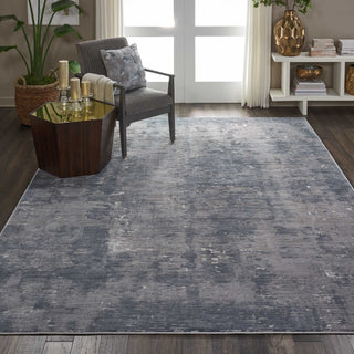 Nourison Rustic Textures RUS05 Grey Area Rug Room Image