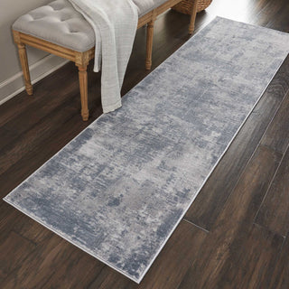 Nourison Rustic Textures RUS05 Grey Area Rug Room Image