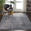 Nourison Rustic Textures RUS05 Grey Area Rug Room Image Feature
