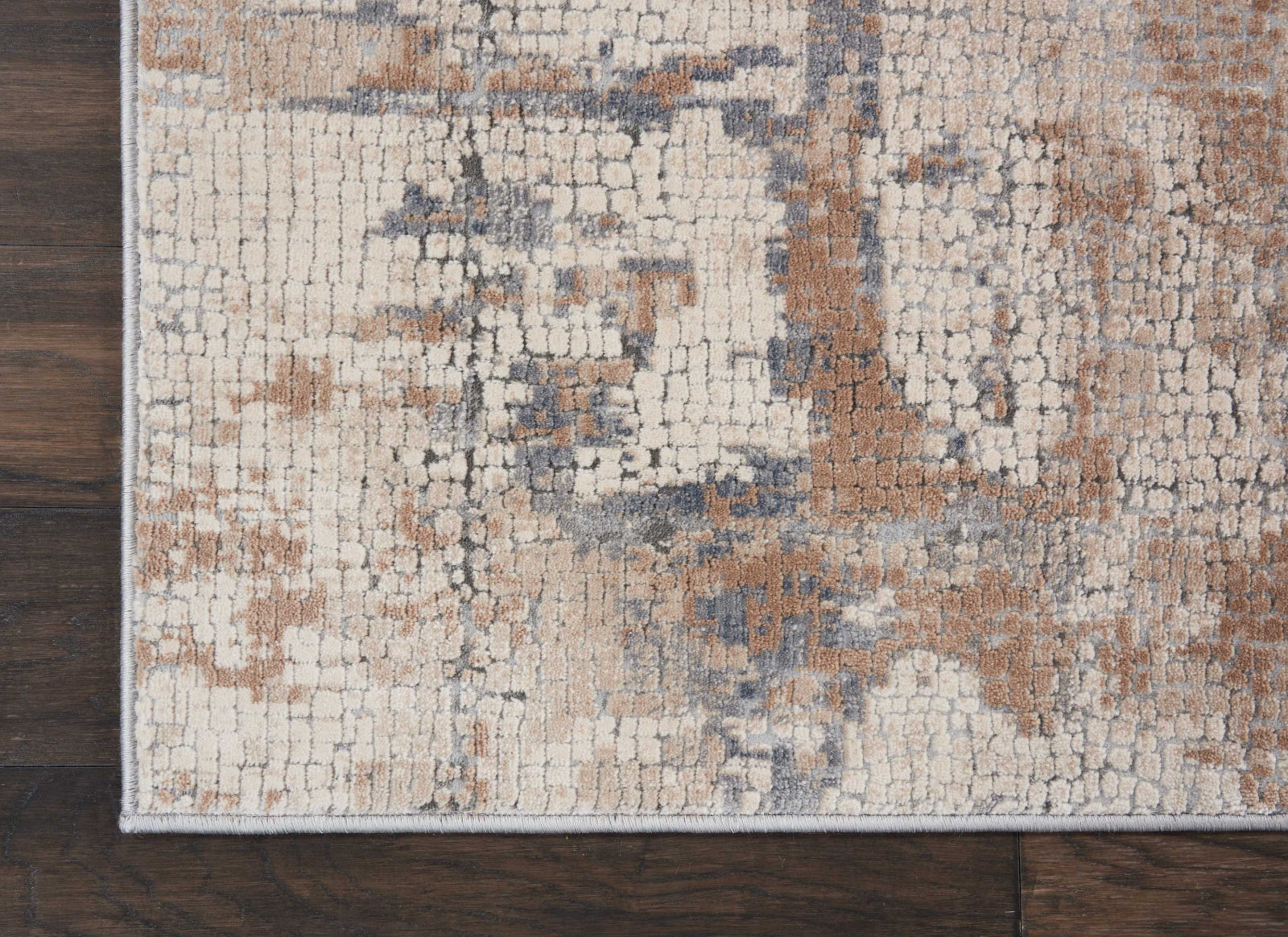 Nourison Rustic Textures RUS06 Beige/Grey Area Rug – Incredible Rugs ...